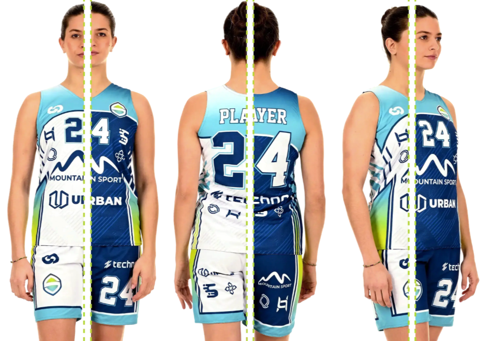Basket Reversibile Monostrato Femminile